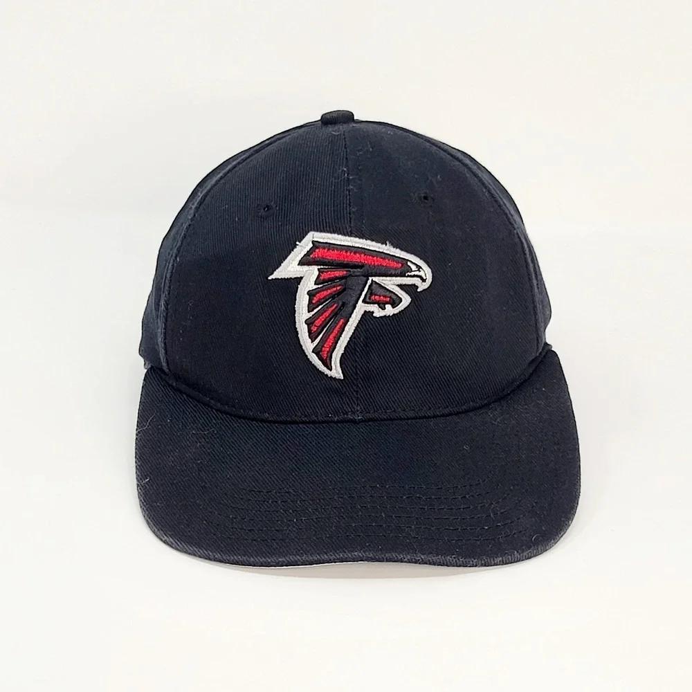 Atlanta FALCONS Youth NFL Team Adjustable Black Baseball Cap Hat